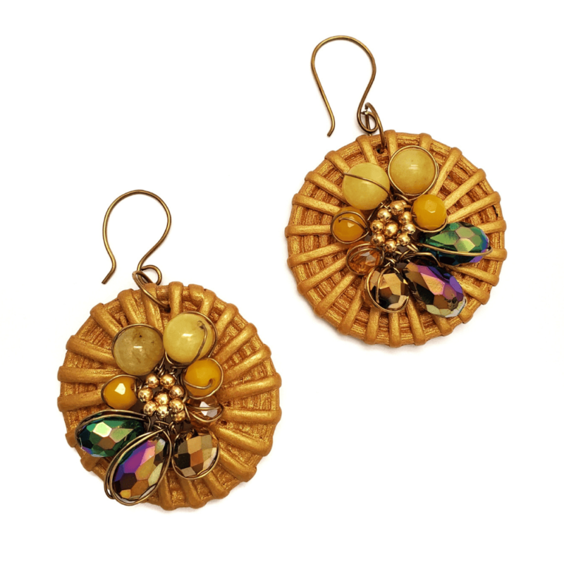 Mexican Palm Earrings