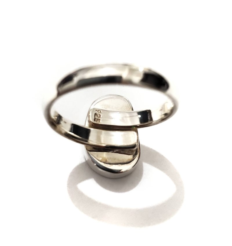.925 Mexican Sterling Silver Ring - Image 5