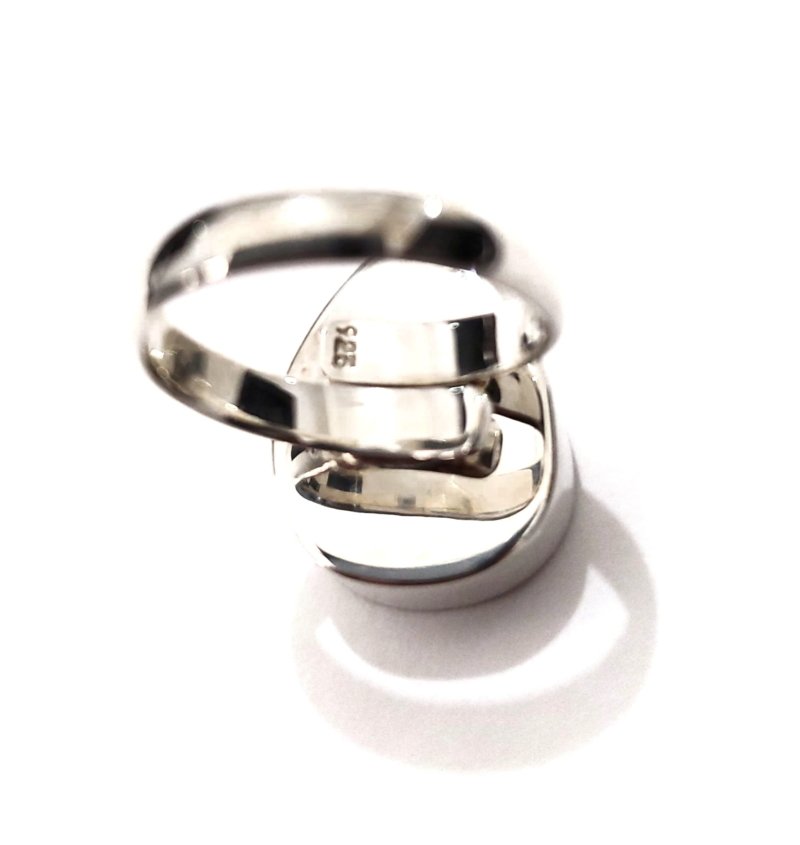 .925 Mexican Sterling Silver Ring - Image 5